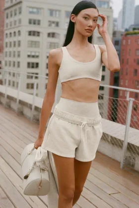 Accolade Shorts - Beige chiné