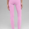 Airbrush High-Waist 7/8 Heart Throb Legging - Rose bonbon/Blanc