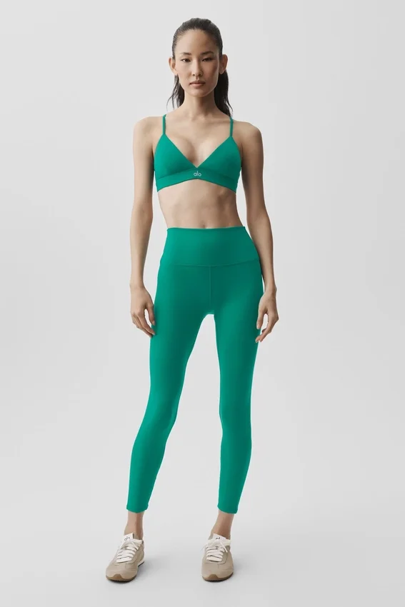 Airbrush Legging High-Waist 7/8 - Emerald Isle