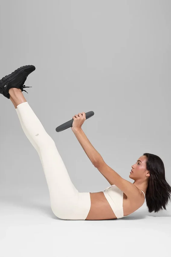 Airbrush Legging High-Waist 7/8 - Ivory