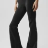 Airbrush Low-Rise Bootcut Legging - Black