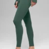 Airbrush Winter Warm High-Waist Nocturne Legging - Vert trèfle