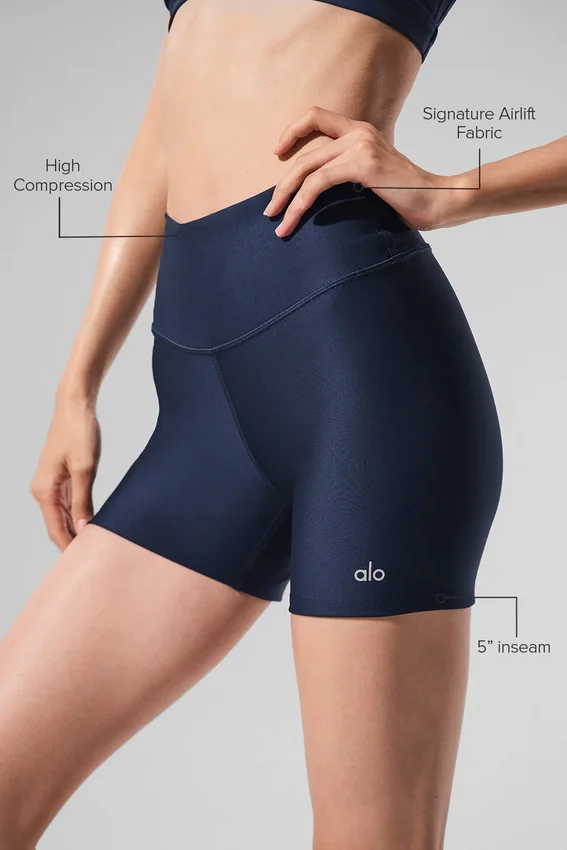 Airlift Energy Shorts 5" - Bleu marine