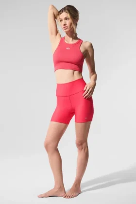 Airlift Energy Shorts 5" - Rouge bonbon