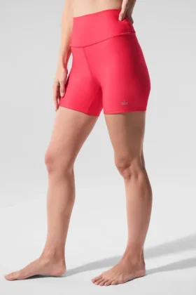 Airlift Energy Shorts 5″ – Rouge bonbon