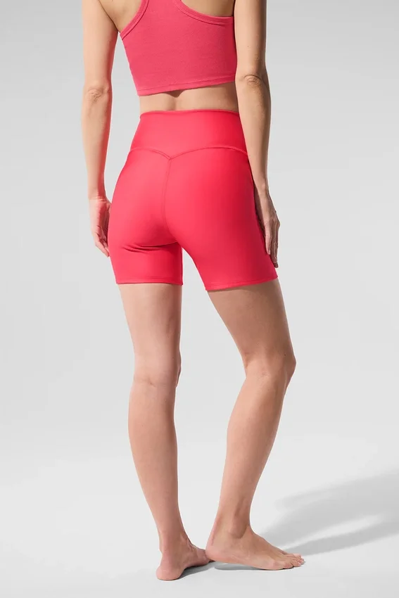 Airlift Energy Shorts 5" - Rouge bonbon