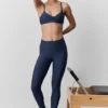 Airlift High-Waist 7/8 Fine Line Legging – Bleu marine