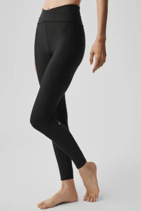 Airlift High-Waist 7/8 Horizon Legging – Noir