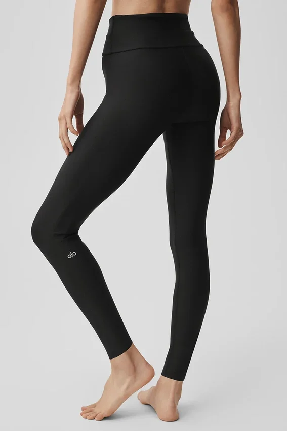 Airlift High-Waist 7/8 Horizon Legging – Noir