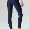Airlift High-Waist 7/8 Line Up Legging - Bleu marine