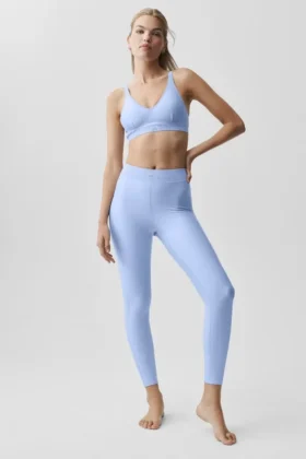 Airlift High-Waist 7/8 Line Up Legging - Bleu Provence clair