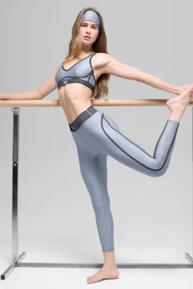 Airlift High-Waist 7/8 Line up Legging – Winter Frost