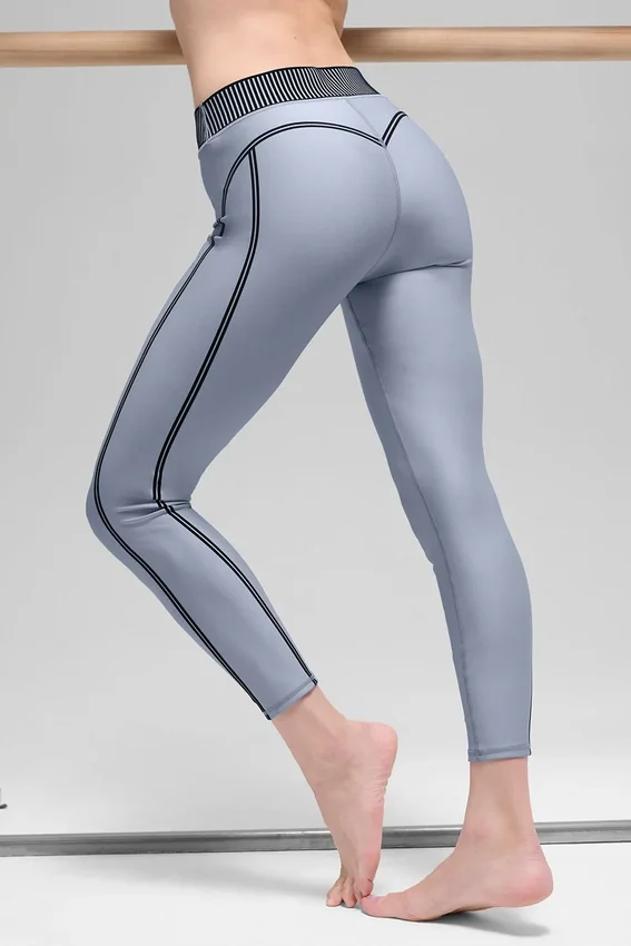 Airlift High-Waist 7/8 Line up Legging – Winter Frost