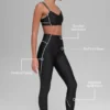 Airlift High-Waist Haven Legging - Noir/Blanc