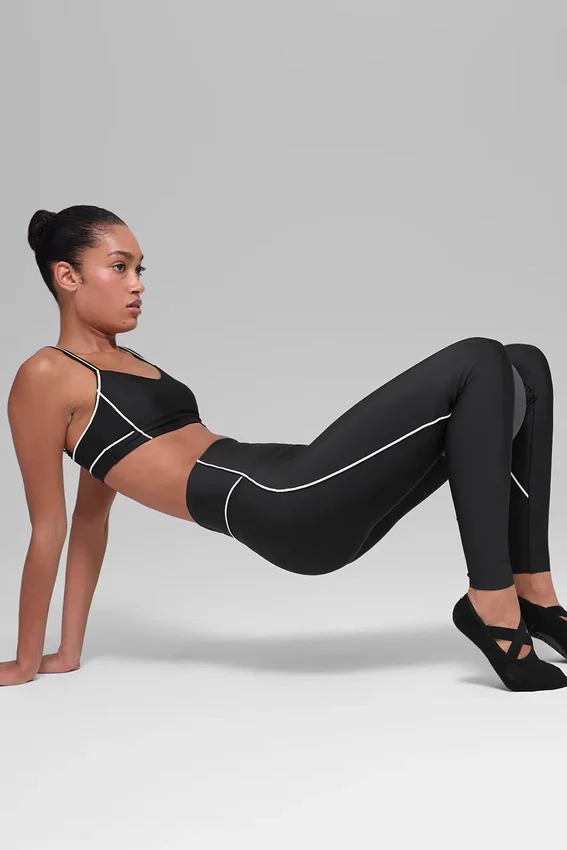 Airlift High-Waist Haven Legging - Noir/Blanc