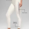Airlift High-Waist Mesh Infatuation Legging – Ivoire