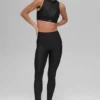 Airlift High-Waist Mesh Infatuation Legging - Noir
