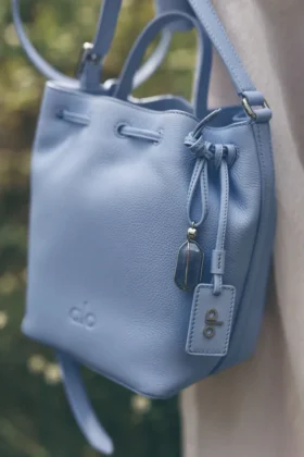 Alo Mini Balance - Cuir bleu Provence clair