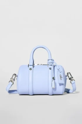 Alo Mini Voyage - Cuir bleu Provence clair