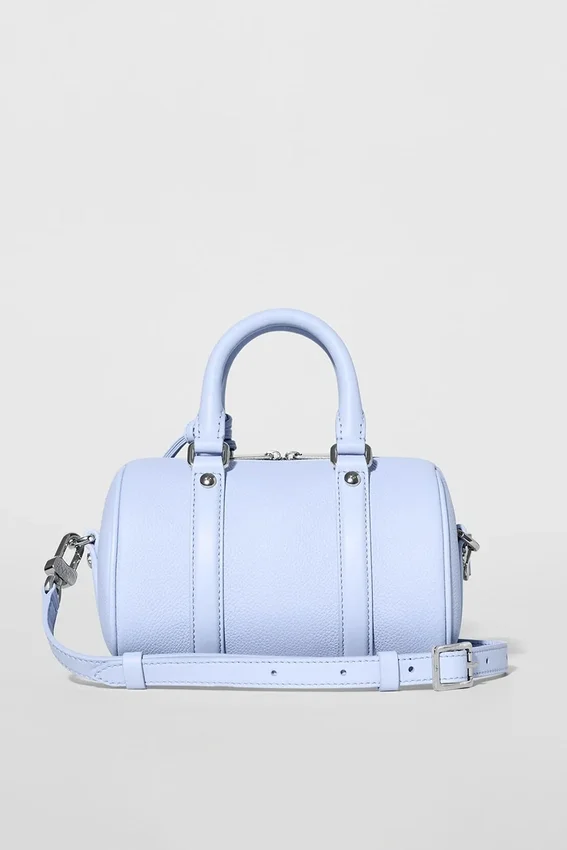Alo Mini Voyage - Cuir bleu Provence clair