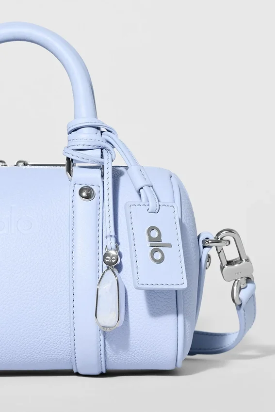 Alo Mini Voyage - Cuir bleu Provence clair