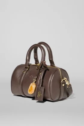 Alo Mini Voyage – Cuir espresso