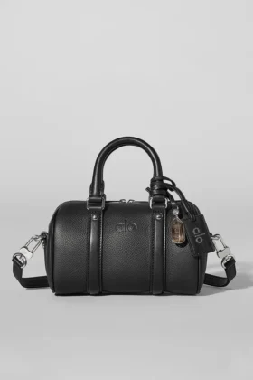 Alo Mini Voyage – Cuir noir