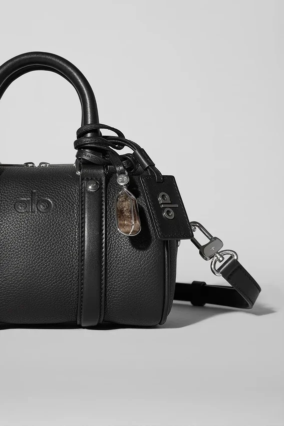 Alo Mini Voyage - Cuir noir