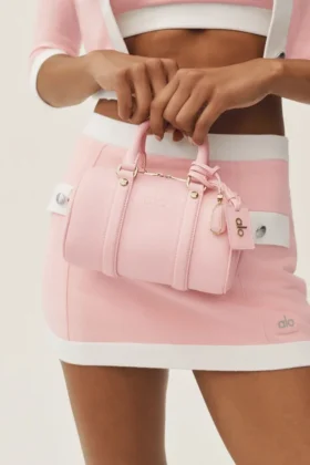 Alo Mini Voyage - Cuir rose ensoleillé