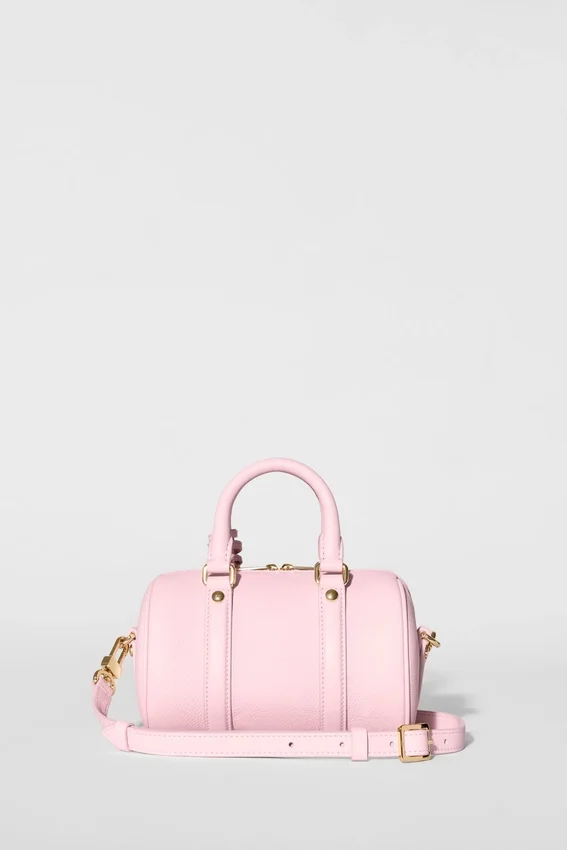 Alo Mini Voyage - Cuir rose ensoleillé