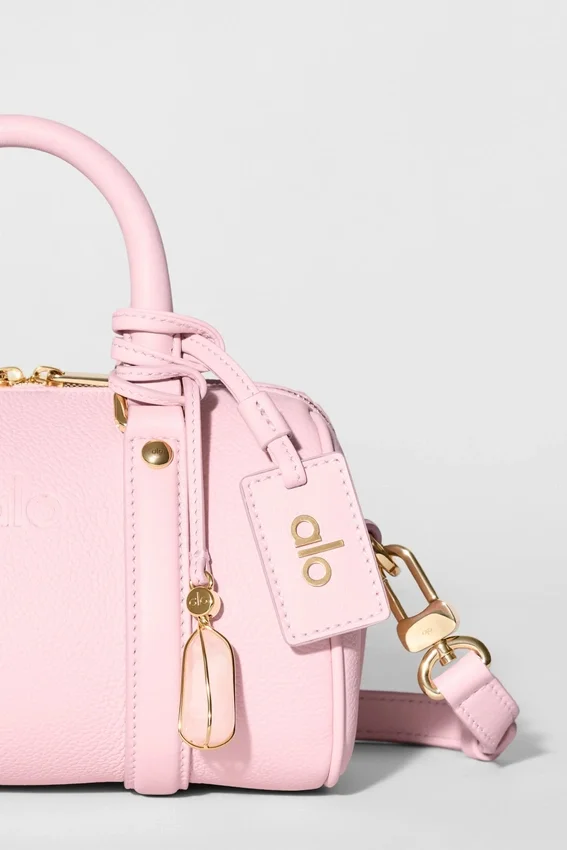 Alo Mini Voyage - Cuir rose ensoleillé
