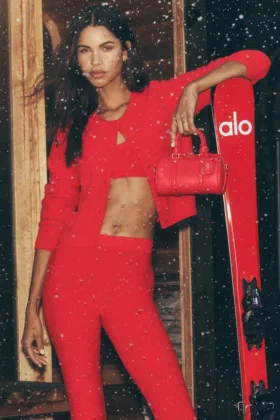Alo Mini Voyage - Cuir rouge vif