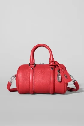 Alo Mini Voyage – Cuir rouge vif