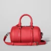 Alo Mini Voyage - Cuir rouge vif