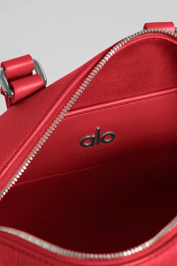 Alo Mini Voyage - Cuir rouge vif