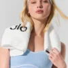 Bandeau anti-transpiration Glow (lot de 2) - Bleu coquillage/Blanc