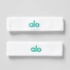 Bandeau Glow (lot de 2) - Blanc/Vert sapin