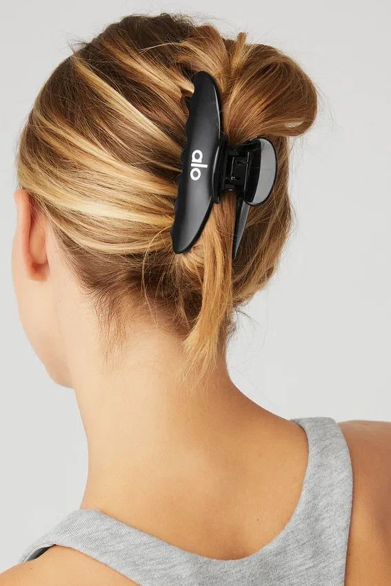 Barrette à griffes 90'S - Noir