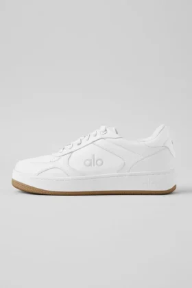 Baskets Alo Recovery Mode – Blanc naturel/Gum