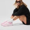 Baskets Alo Recovery Mode - Rose/Blanc