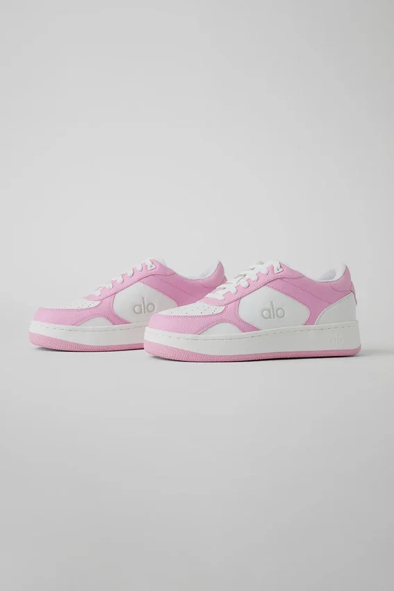 Baskets Alo Recovery Mode - Rose/Blanc