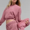 Baskets Alo Recovery Mode - Rose sauvage