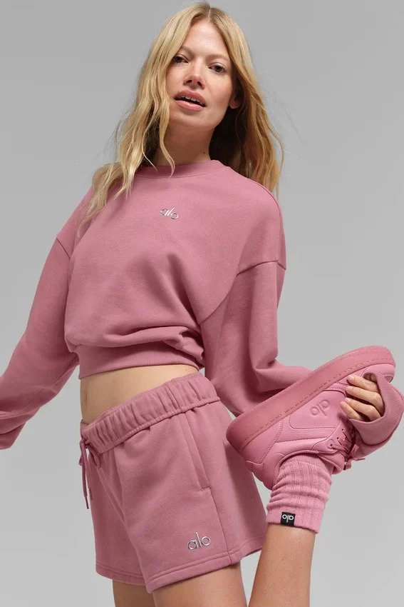 Baskets Alo Recovery Mode - Rose sauvage