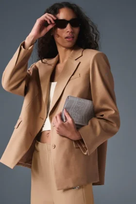 Blazer First-Class - Amande grillée