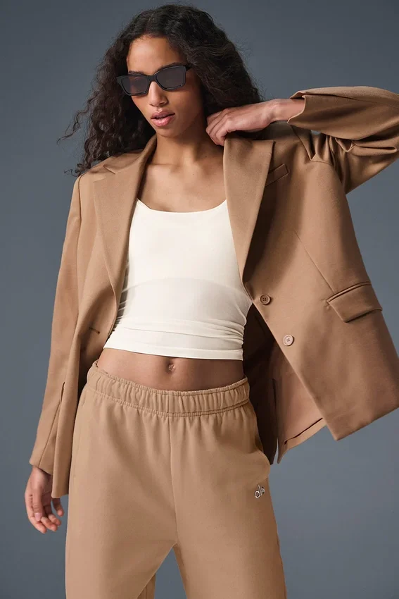 Blazer First-Class - Amande grillée