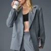 Blazer First-Class - Gris acier
