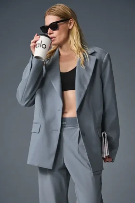 Blazer First-Class - Gris acier