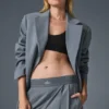 Blazer First-Class - Gris acier