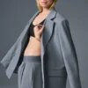 Blazer First-Class - Gris acier