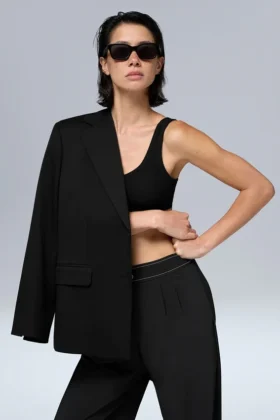 Blazer haut de gamme – Noir